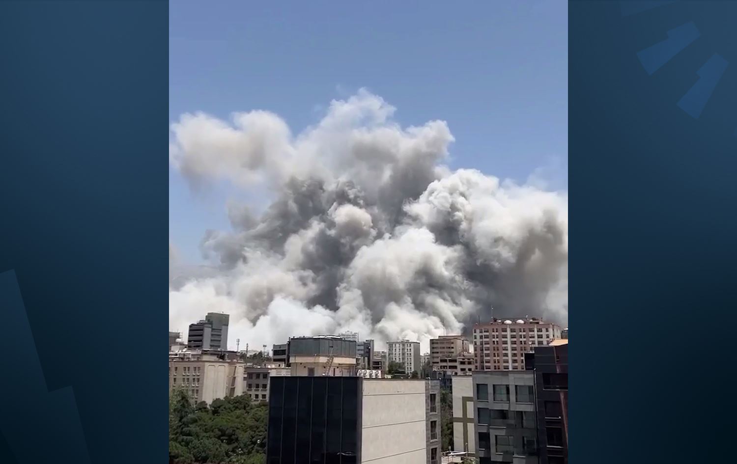 Dimenên piştî bombebaranê /Wêne: Torên Civakî