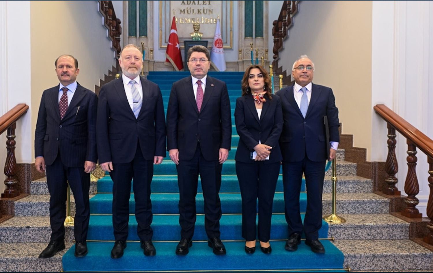 Şandeya DEM Partiyê û Wezîrê Dadê yê Tirkiyeyê / Wêne: Arşîv