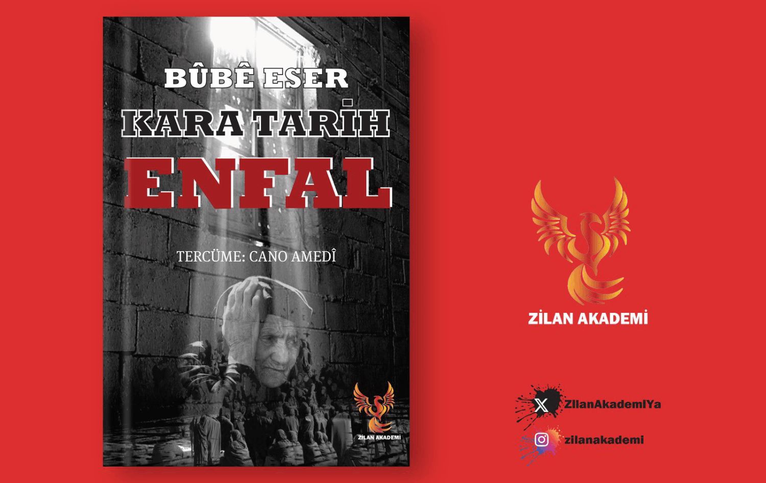 Bûbê Eser imzasını taşıyan “Kara Tarih: Enfal” adlı tiyatro metnini yayımladı