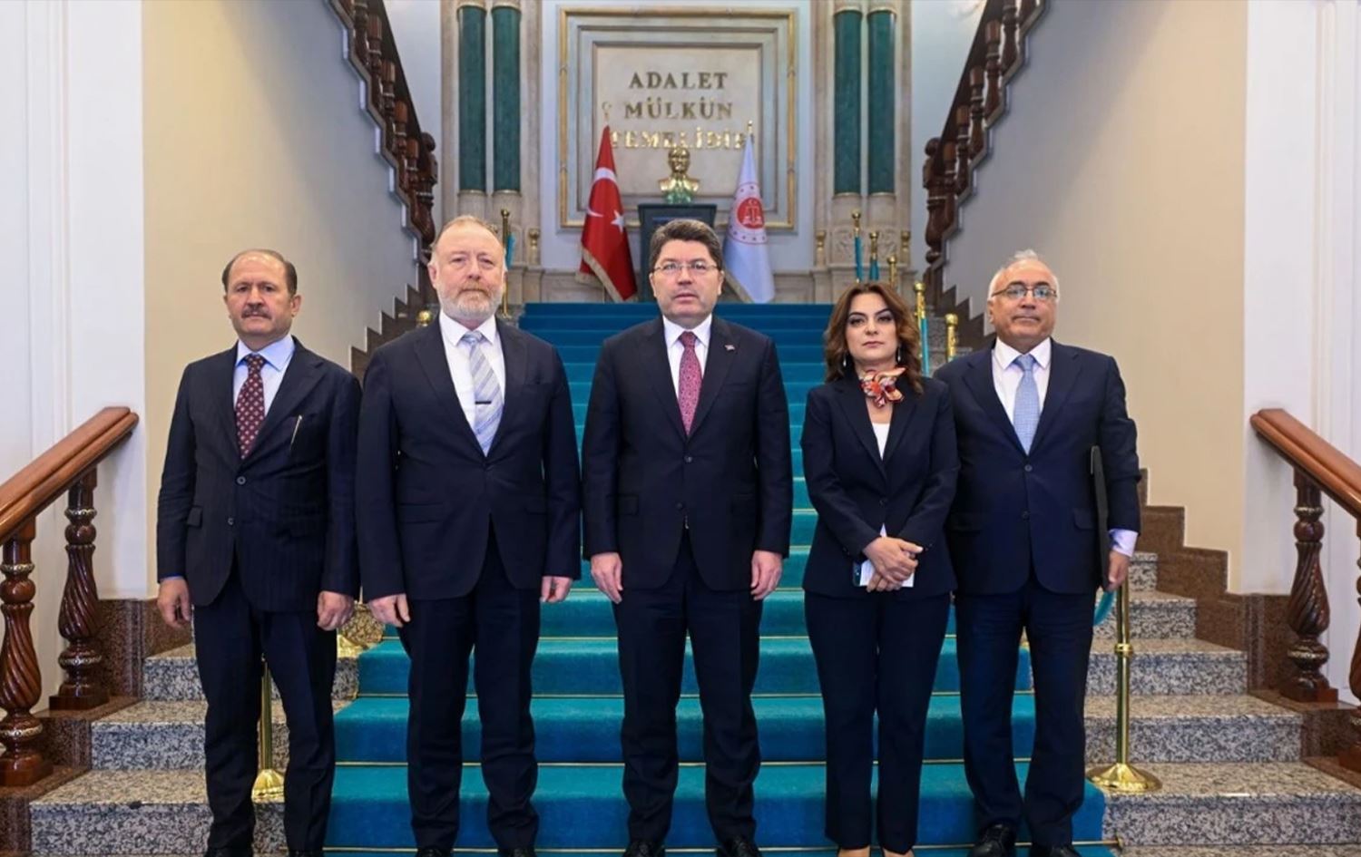 Heyeta DEM Partiyê û Wezîrê Dadê civiyan /Wêne: Torênn Civakî