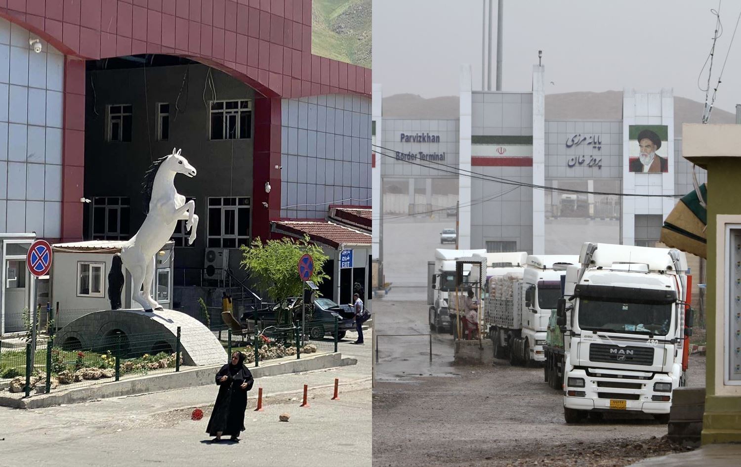 Deriyên sînorî / Wêne: Rûdaw Grafîk