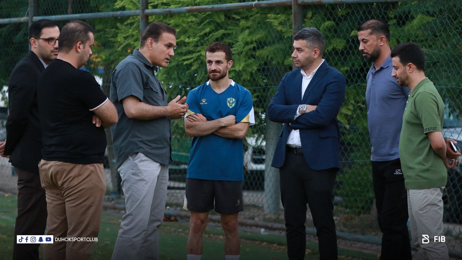 سەرۆکی یانەی دهۆک بۆ رووداو: هاروون ئەحمەد دەمێنێتەوە