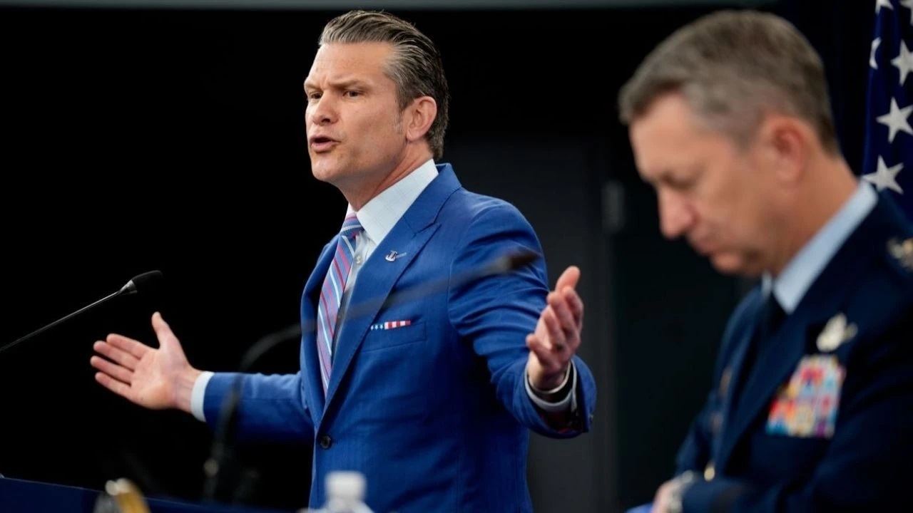 ABD Savunma Bakanı Pete Hegseth ve Genelkurmay Başkanı Orgeneral John Daniel Caine