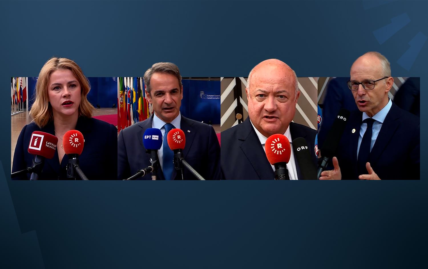 EU leaders discuss Israel-Iran tensions, migration