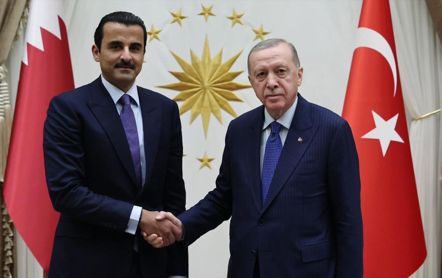 Erdogan û El Sanî\ Wêne: Arşîv