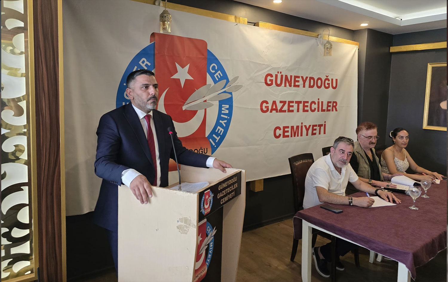 Serokê GGCyê Felat Bozaraslan\ Wêne GGC