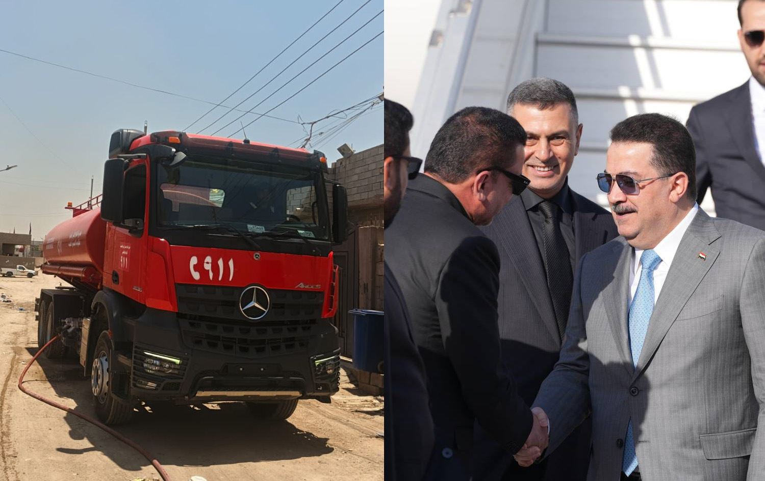 السوداني في البصرة.. أزمة المياه تستفحل والداخلية تمد يد المساعدة