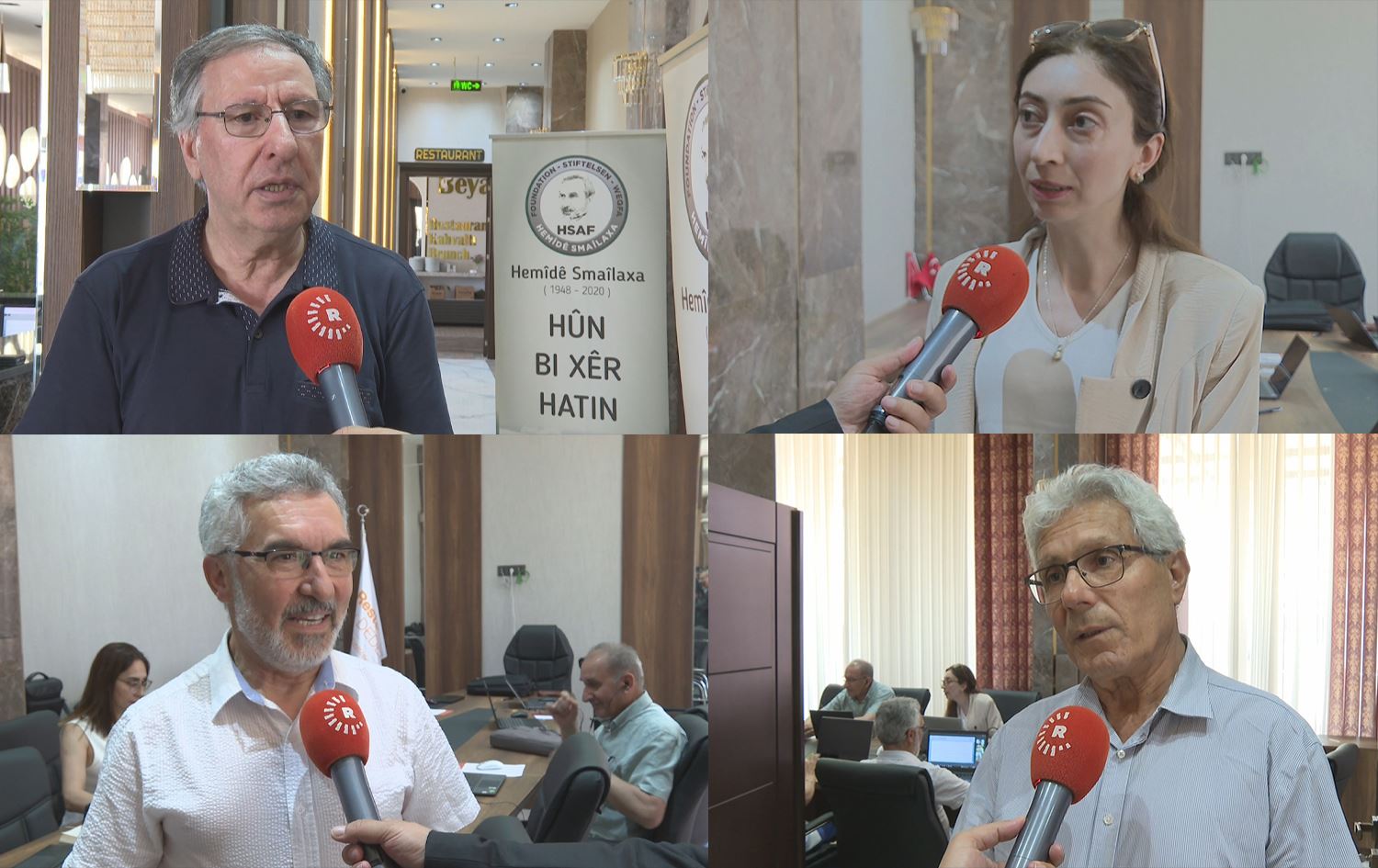 Endamên Koma Kurmancî ya Enstîtuya Kurdî ya Parîsê /Wêne: Rûdaw 