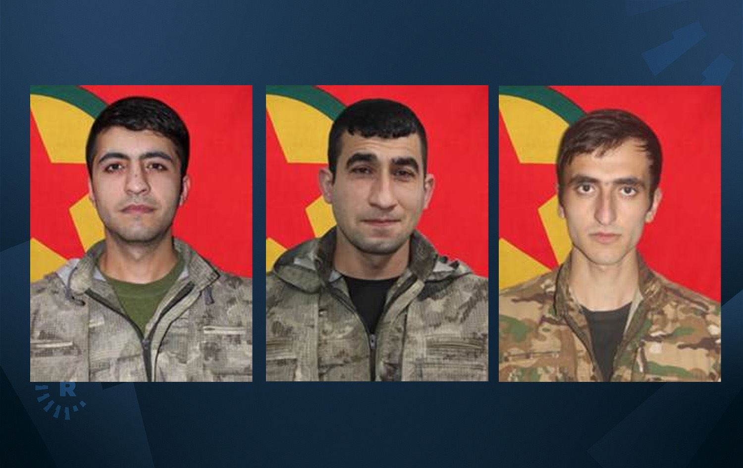 Bahoz Şîlan, Cuma Goyî û Şiyar Kurdistan (Ji milê çepê ve) / Wêne: Rûdaw Grafîk