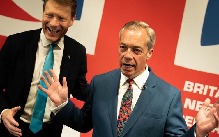 Serokê Partiya Reformê Nigel Farage /Wêne: AP