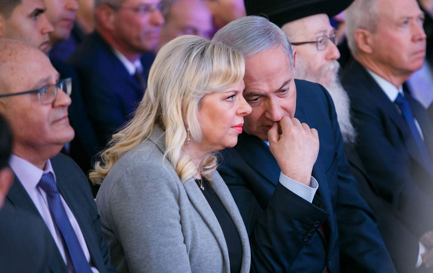 Foto: İsrail Başbakanı Binyamin Netanyahu ve eşi Sara Netanyahu