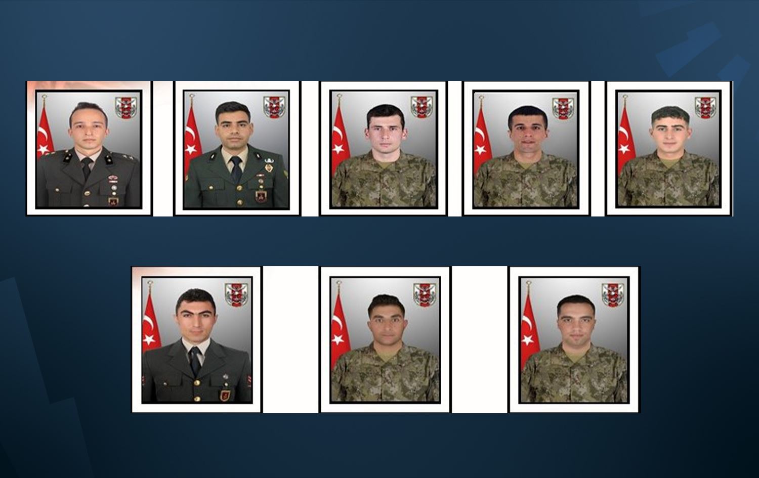 Leşkerên ku mirine /Wêne: Wezareta Parastinê ya Tirkiyeyê