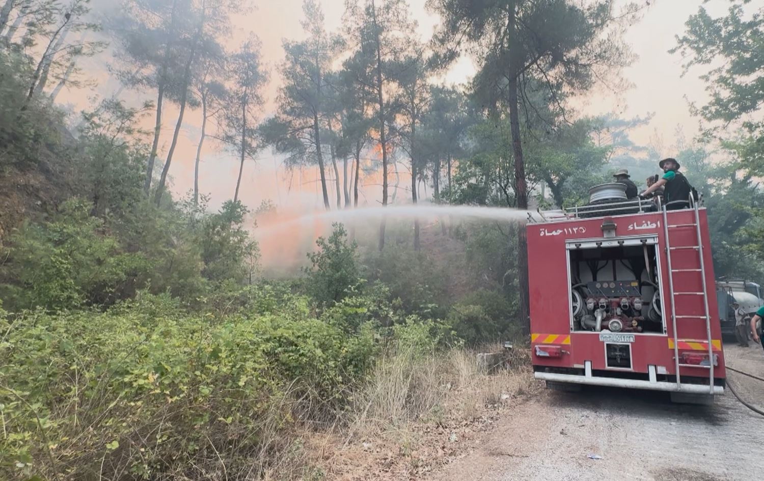 Laziqiye dişewite: Bermahiyên şer rê li ber vemirandina agir digirin