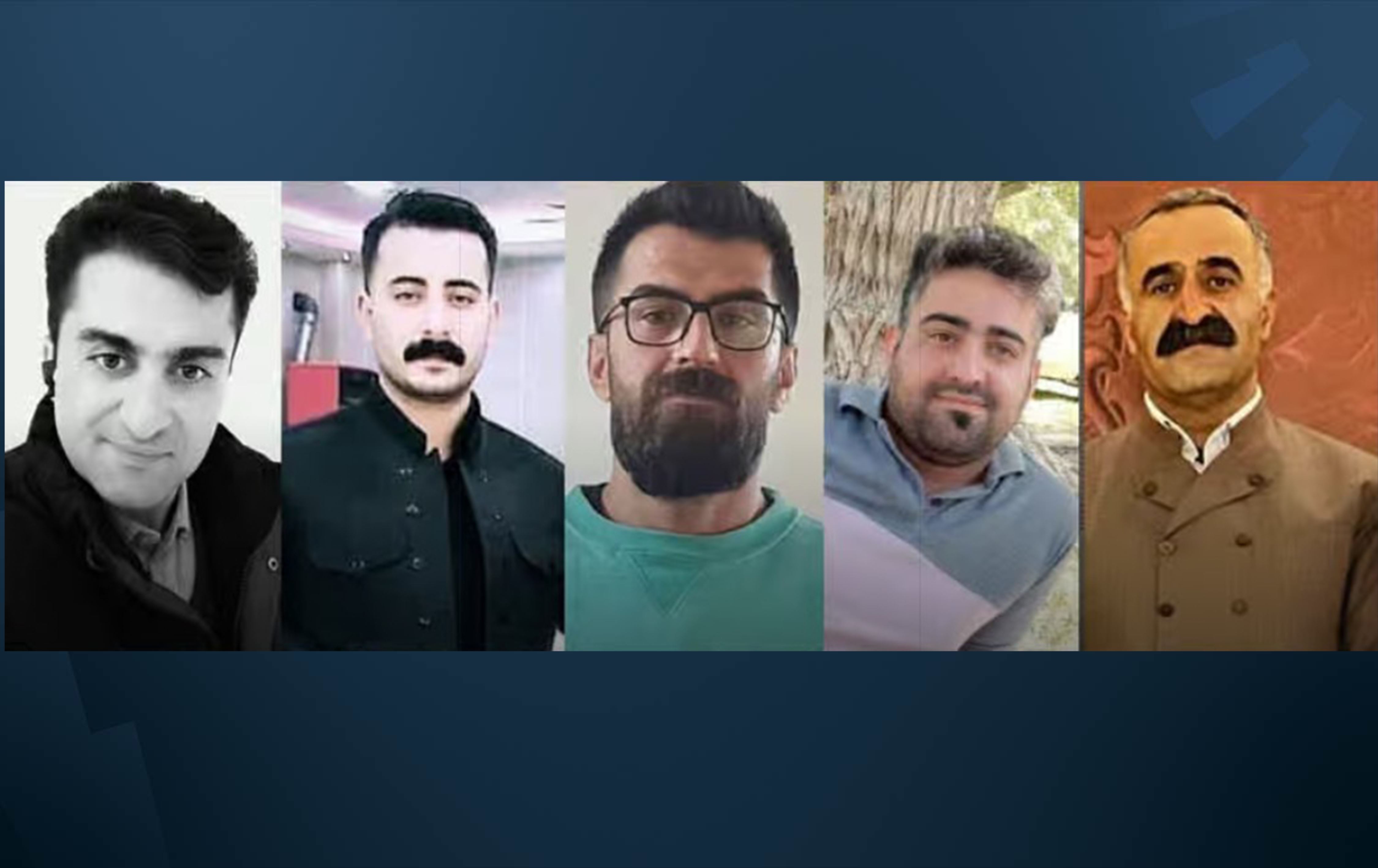 Urmiye kentindeki Devrim Mahkemesi, Bokan’dan dördü tutuklu beş Kürt aktivisti idam cezasına çarptırdı