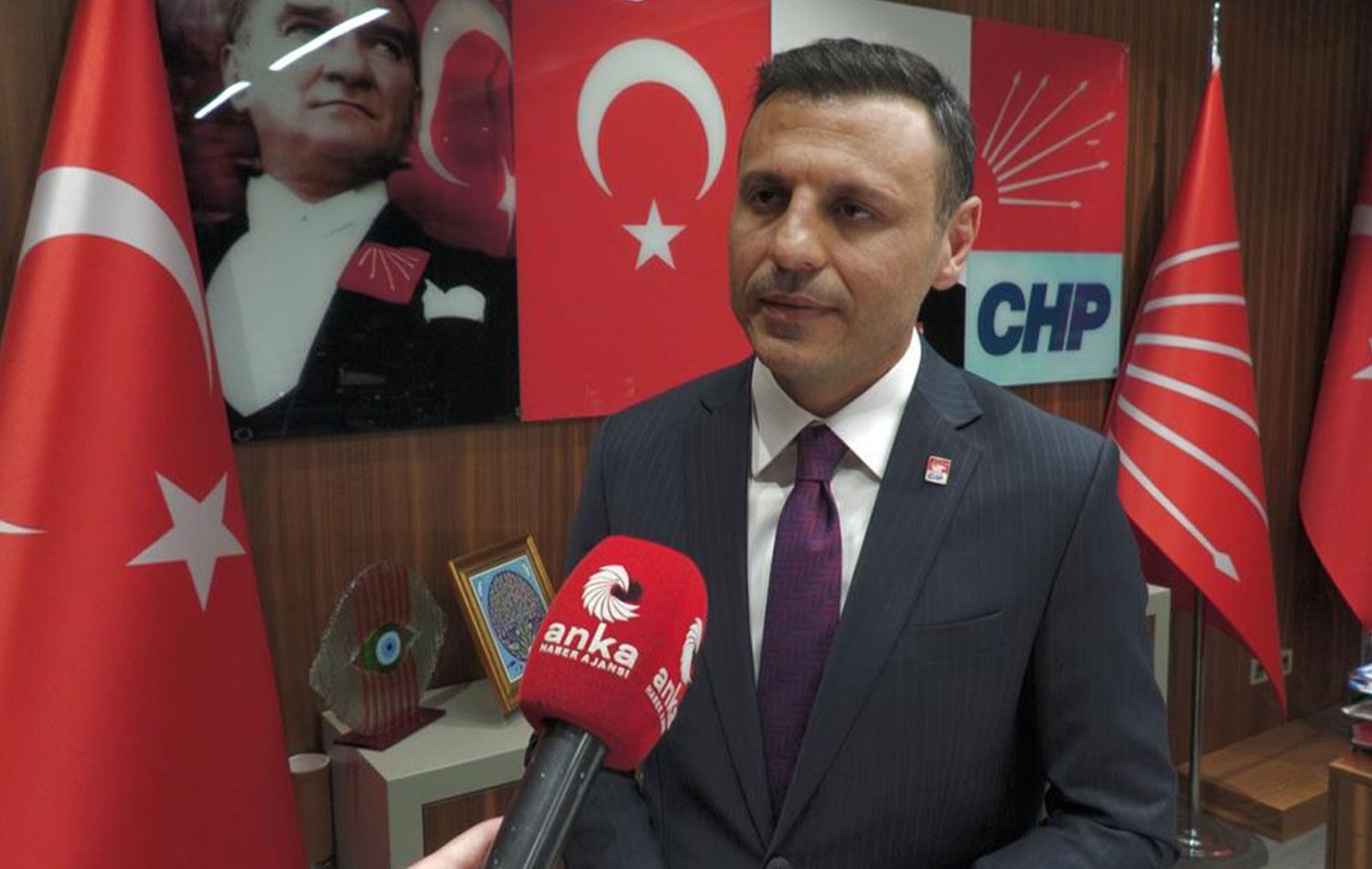 CHP İstanbul İl Başkanı Özgür Çelik / Foto: ANKA