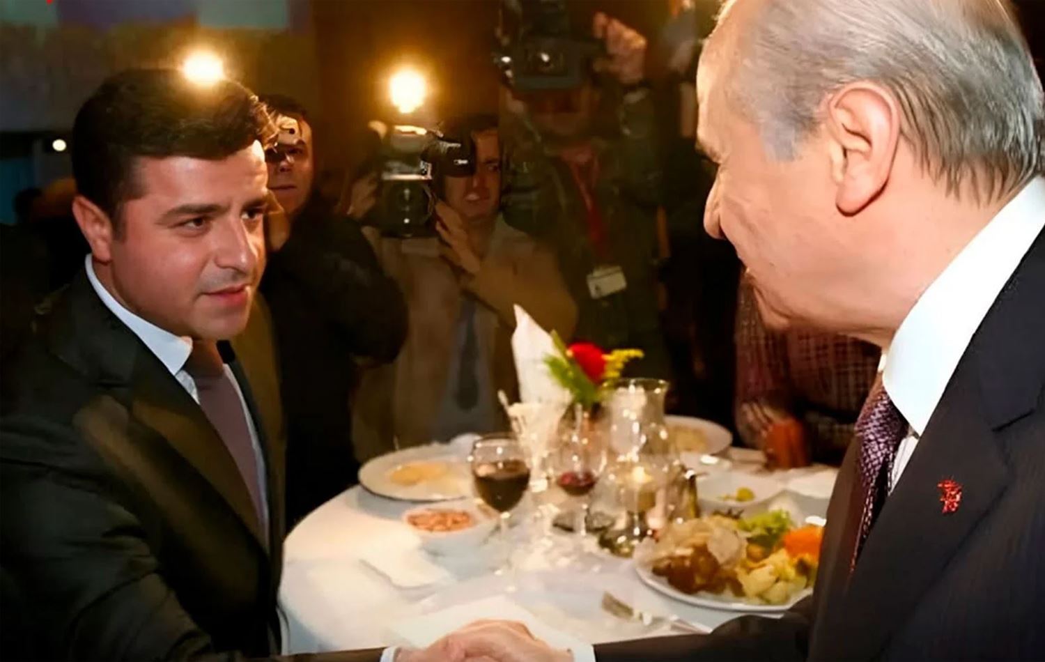 Selahattîn Demîrtaş û Devlet Bahçelî /Wêne: Arşîv