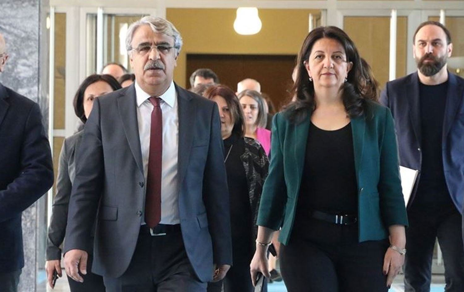 Mîthat Sancar û Pervîn Buldan / Wêne: Arşîv