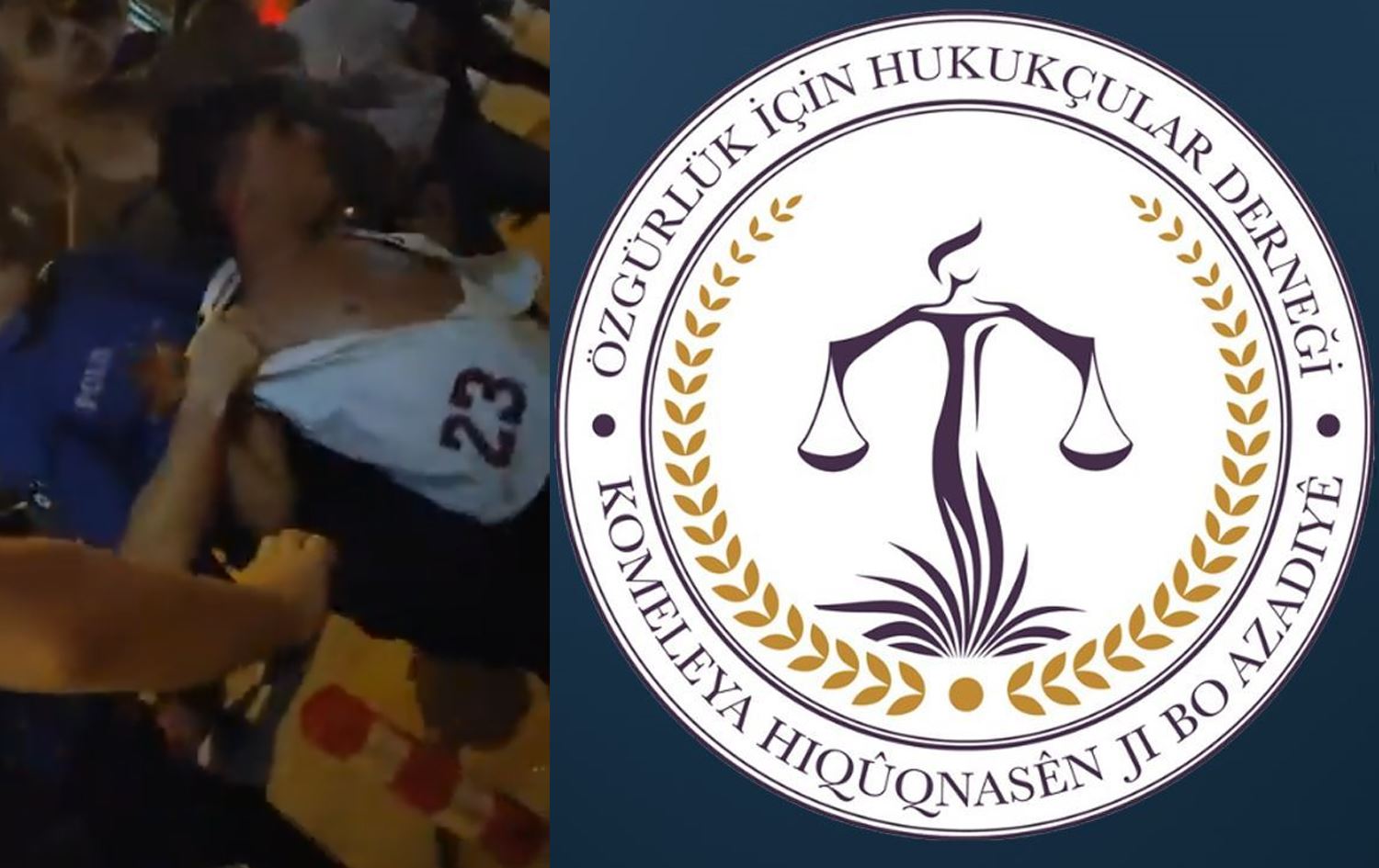 Desteserkirina kesekî û logoya OHDyê / Wêne: Rûdaw Grafîk