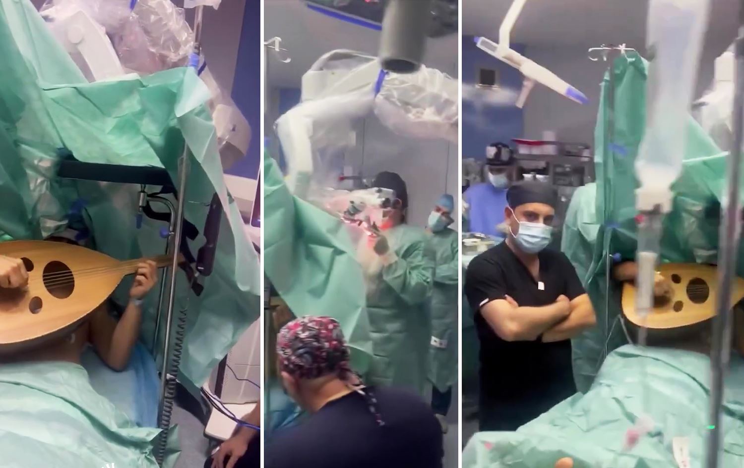 نهێنیی میوزیکژەنینی لاوێکی هونەرمەند لەکاتی نەشتەرگەریی لابردنی گرێی مێشکی ئاشکرا دەکرێت