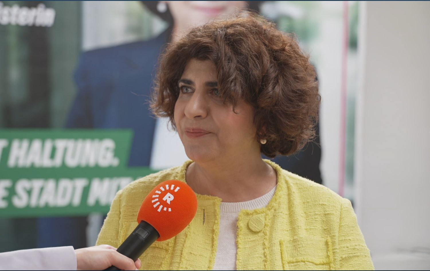 Siyasetmedar Kurd Bêrîvan Aymaz / Wêne û Vîdeo: Rûdaw