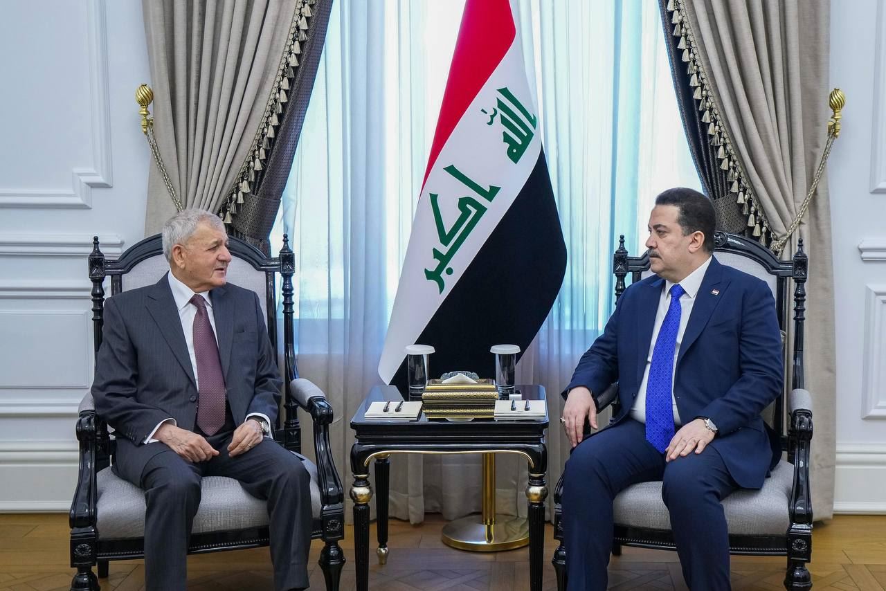 اجتماع السوداني وعبد اللطيف رشيد 