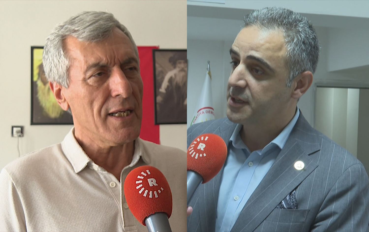 Bayram Bozyel û Ozan Kardaş\ Wêne û Vîdeo: Rûdaw