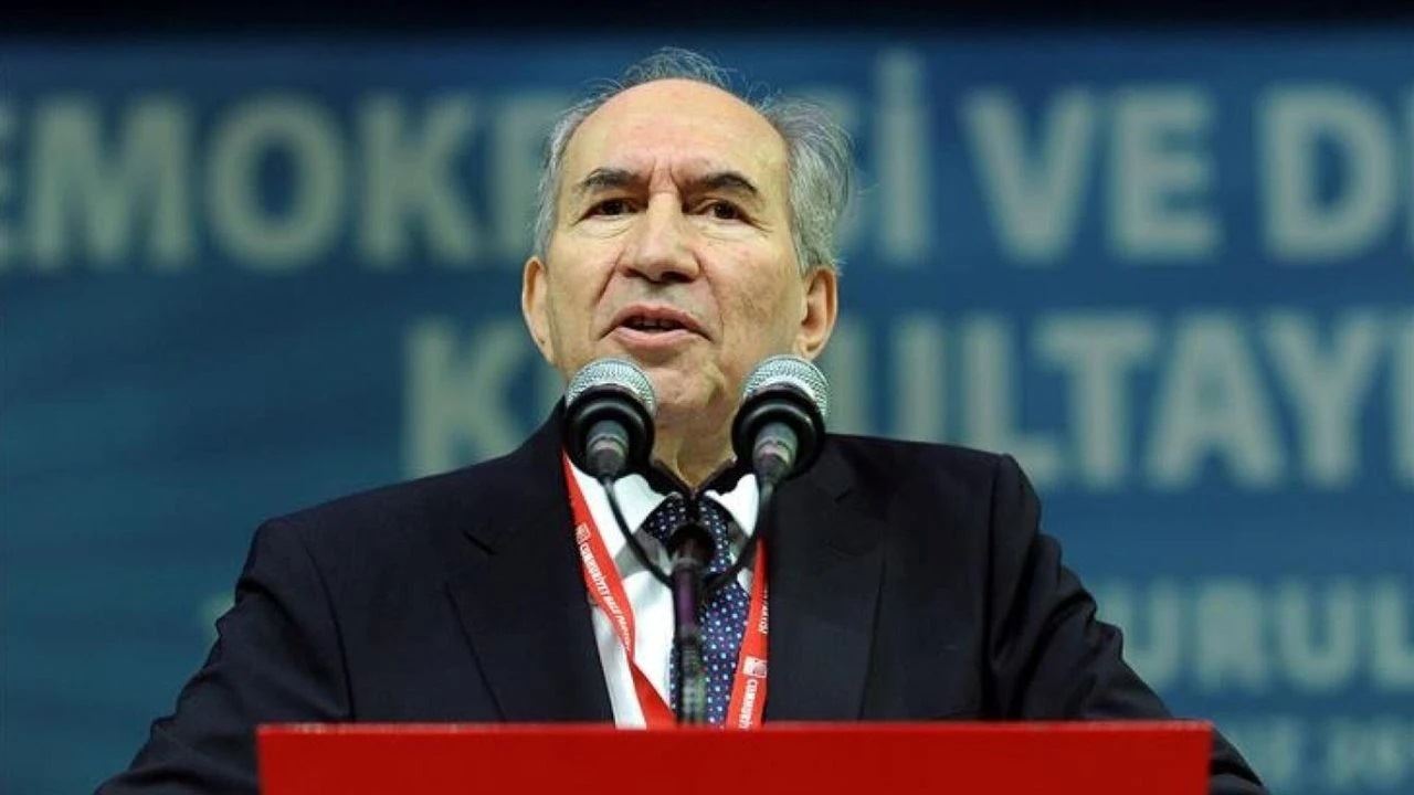 Eski CHP Genel Başkanı Altan Öymen/Arşiv
