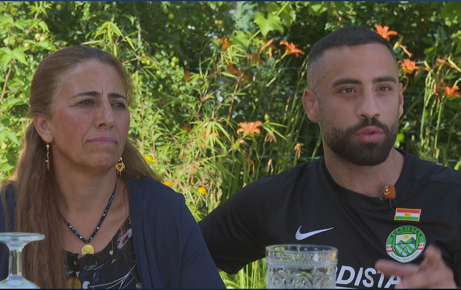 Azad û dêya xwe / Wêne û Vîdoe: Rûdaw