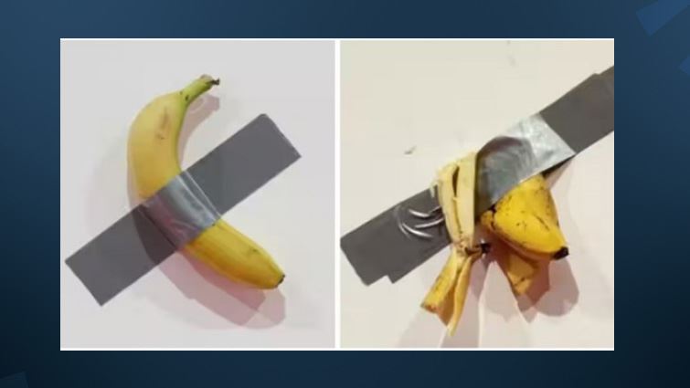 الموزة المأكولة