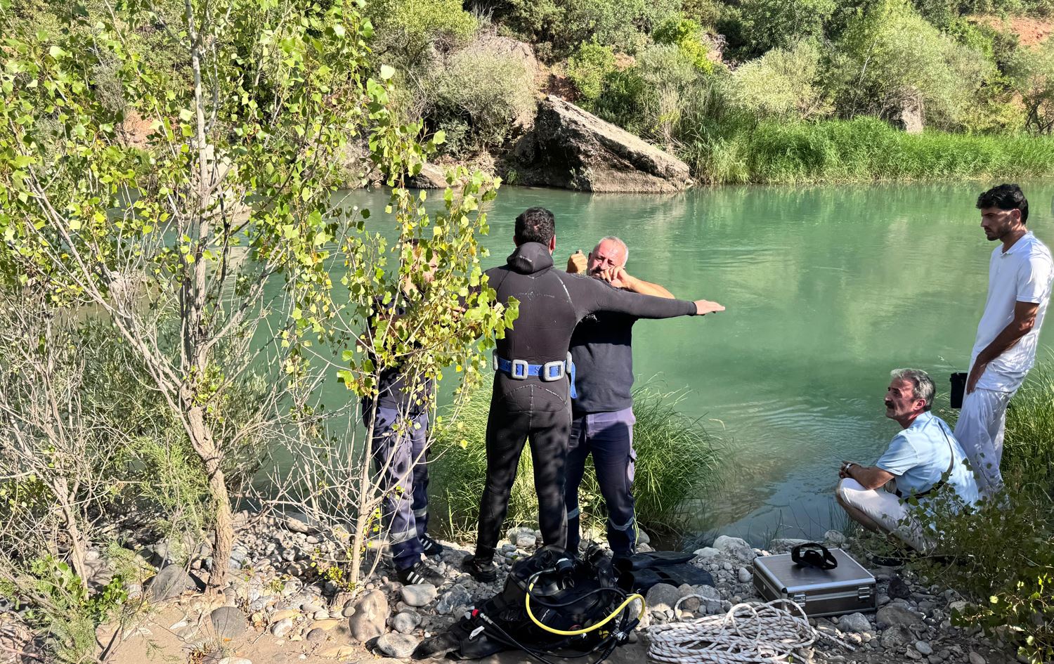 Li Dêrsimê zilamek di Çemê Pilemuriyê de xeniqî