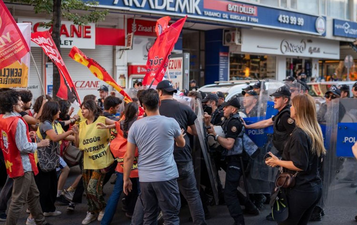 Xwenîşandana li Enqereyê / Wêne: Torên civakî