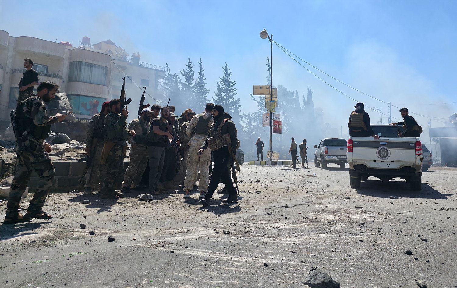 Süveyda'da ordfu ve aşiret güçleri