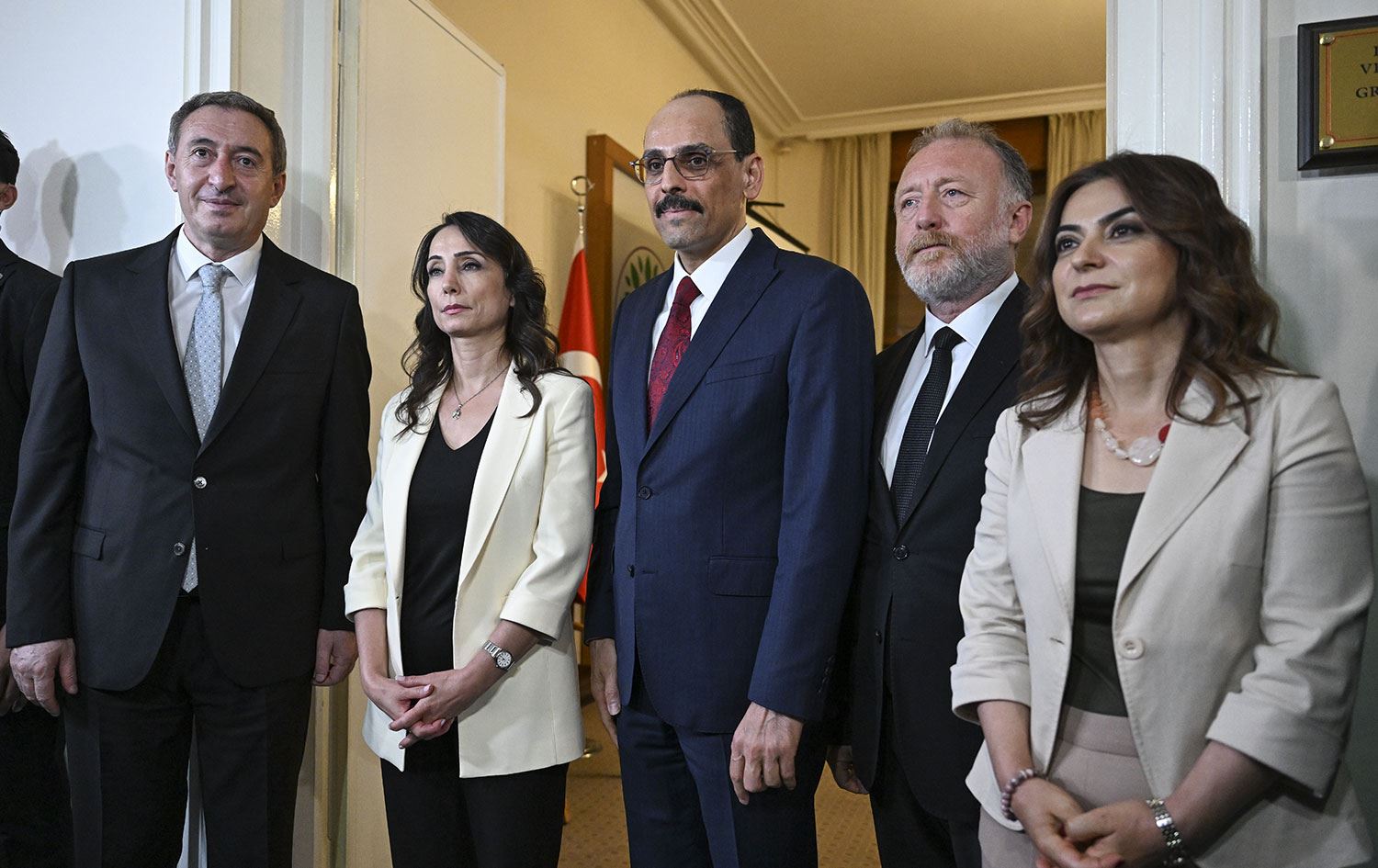 MİT Başkanı İbrahim Kalın, TBMM’de DEM Parti grubunu ziyaret etmişti / Foto: AA