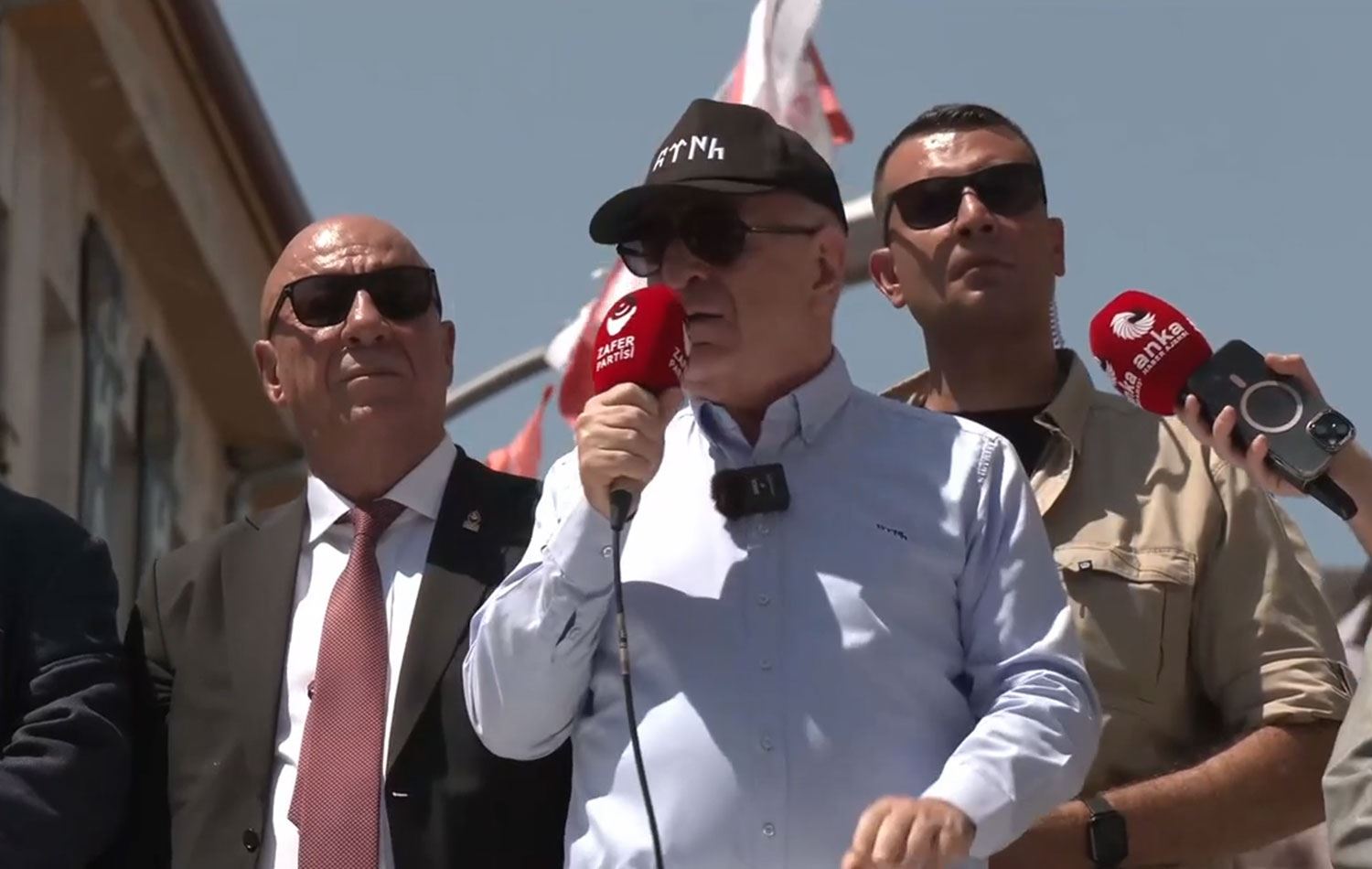 Zafer Partisi Genel Başkanı Ümit Özdağ, Nevşehir'de konuştu. / Foto: ANKA