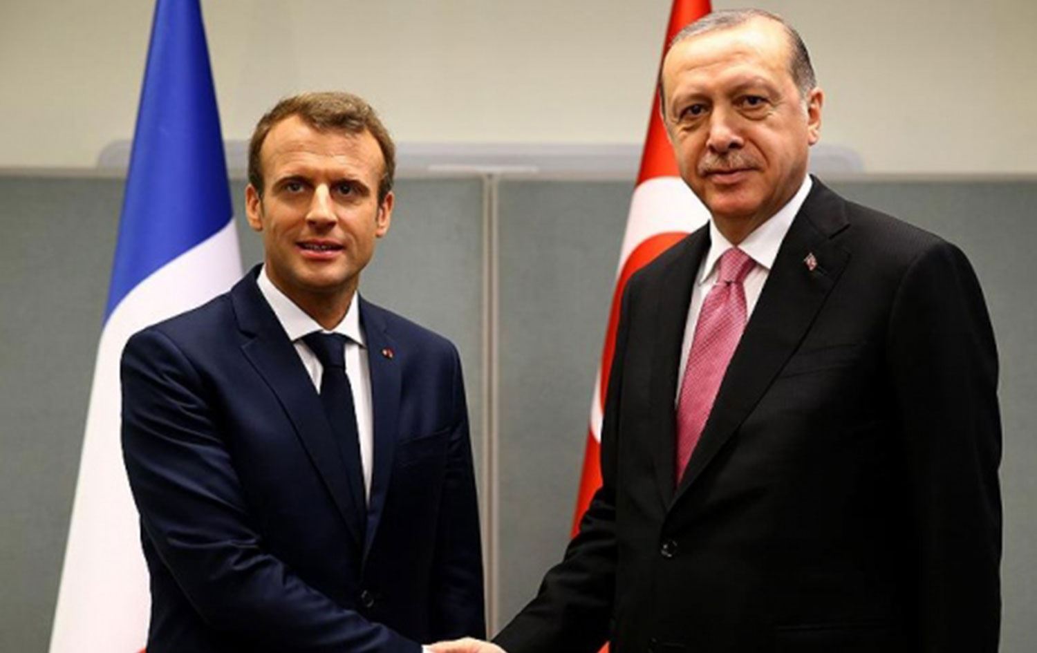 Emmanuel Macron û Recep Tayyîp Erdogan / Wêne: Arşîv