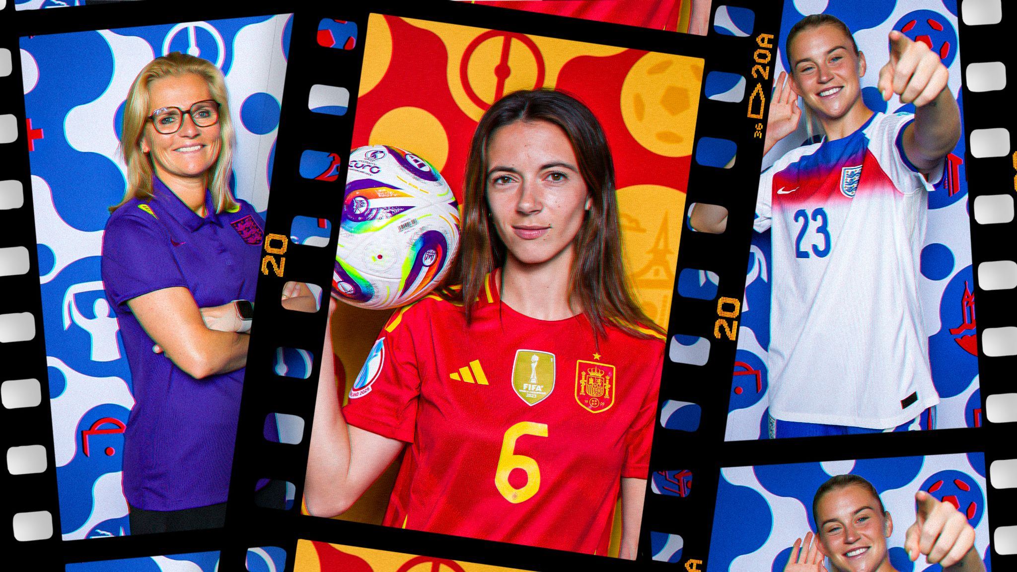 خانمانی ئینگلتەرا و ئیسپانیا دەیانەوێت ببنە پاڵەوانی ئەورووپا