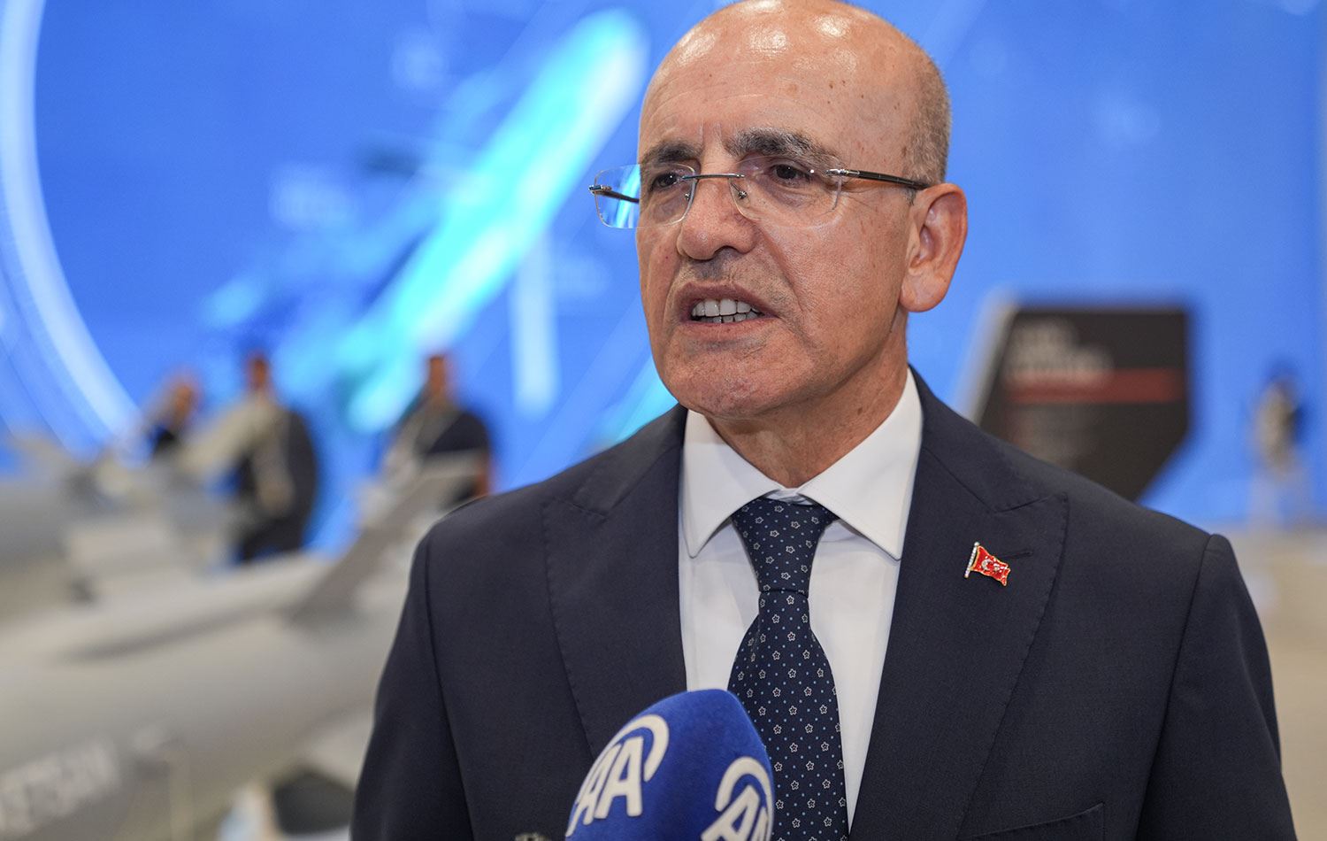 Türkiye Hazine ve Maliye Bakanı Mehmet Şimşek. / AA