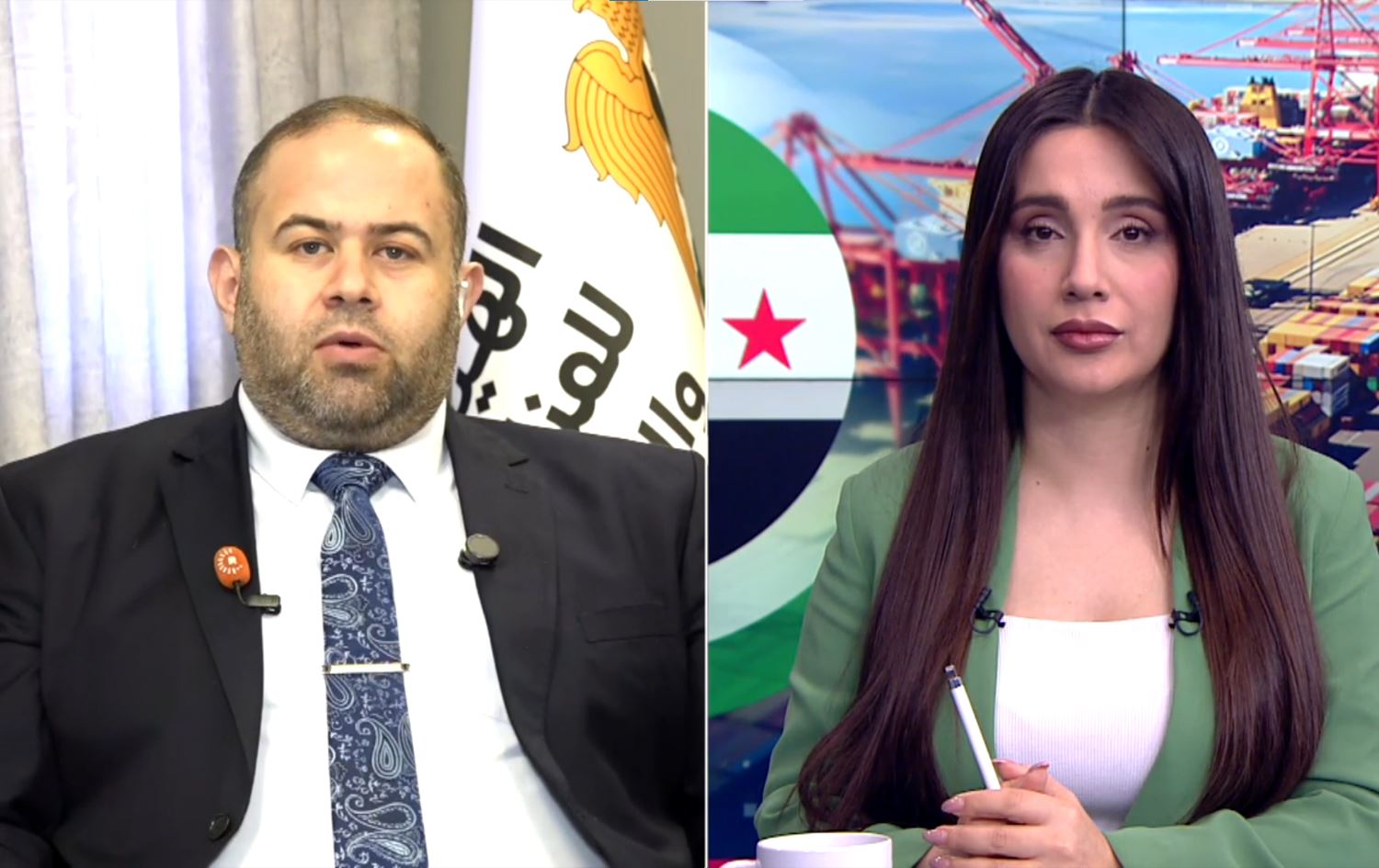 Mazin Elûş bû mêhvanê Rûdawê / Wêne:Ji ber dîmenan, Rûdaw