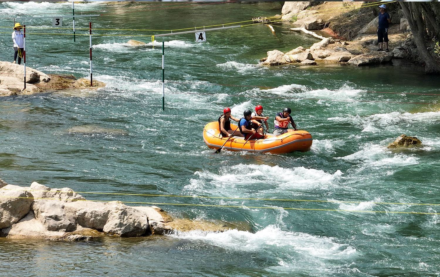 Li Dêrsimê şampiyonaya raftîngê tê lidarxistin
