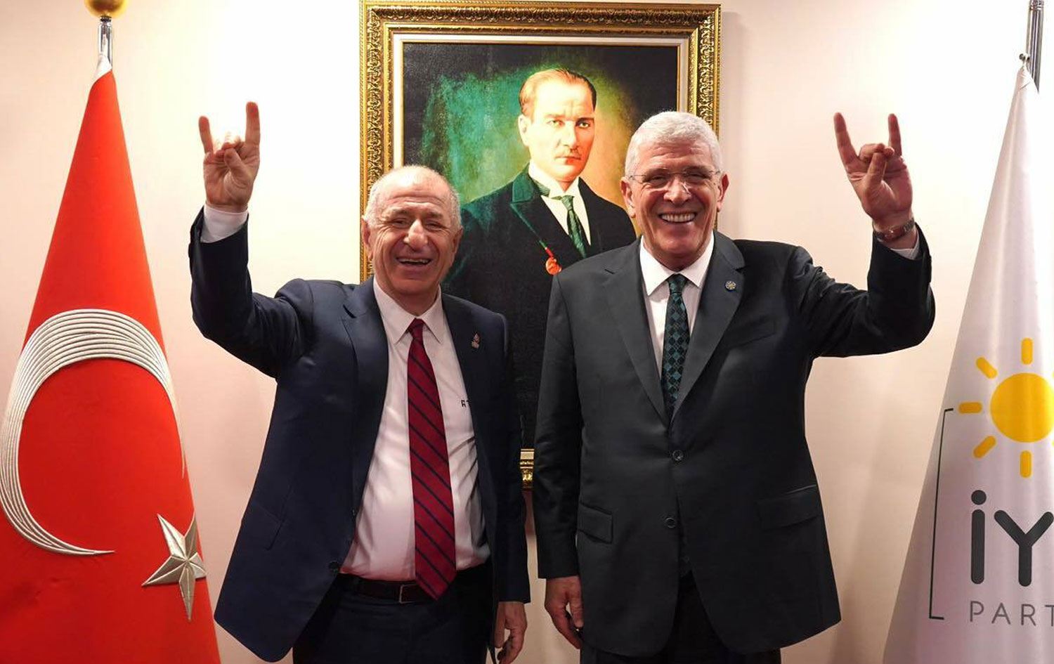 Özdağ ile Dervişoğlu bir arada