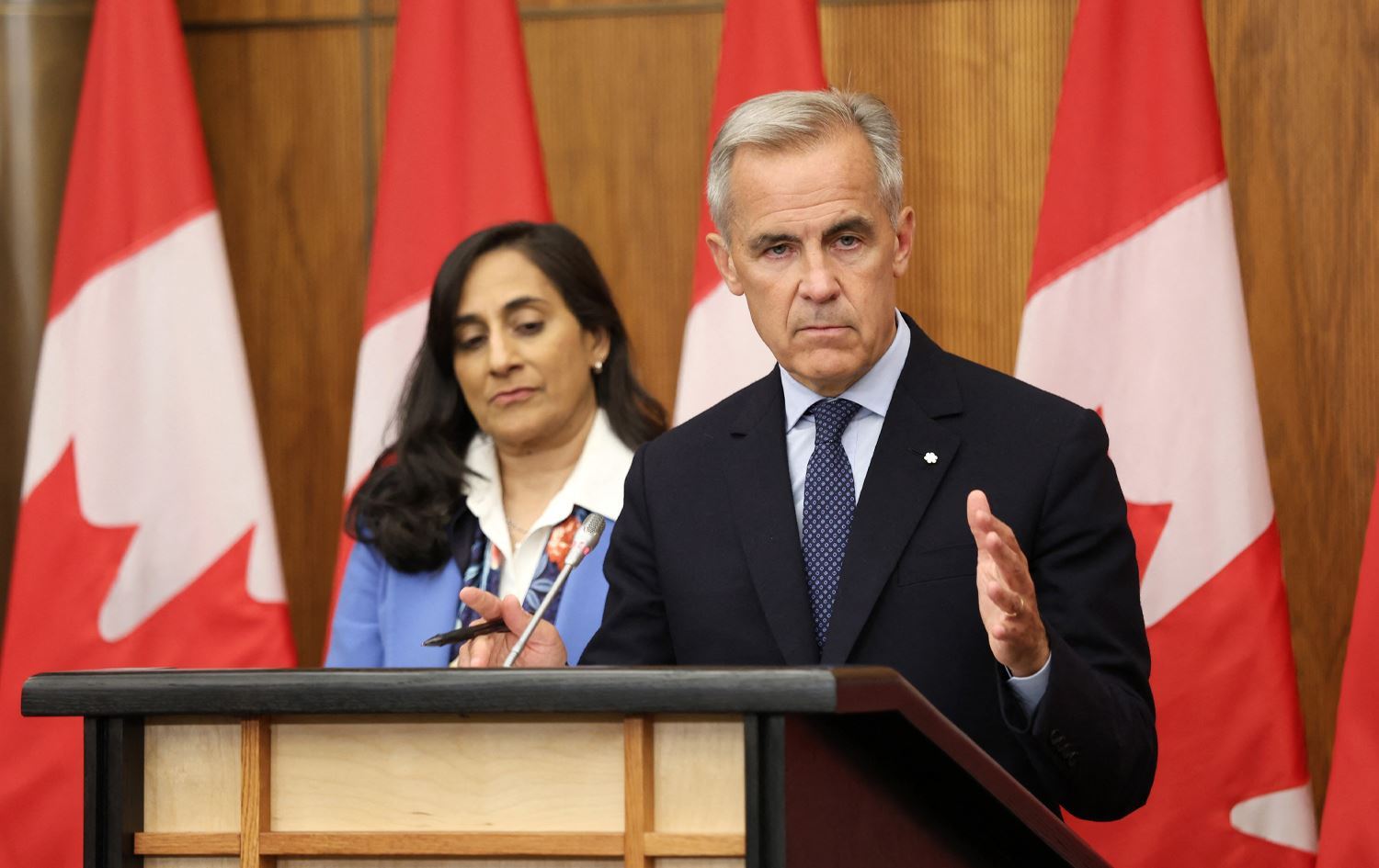 - Serokwezîrê Kanadayê Mark Carney\ AFP