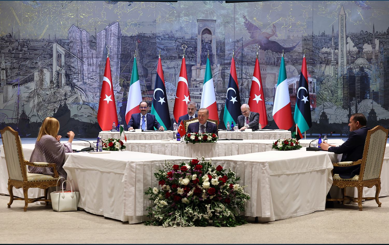 Lûtkeya Tirkiye-Îtalya-Lîbyayê / Wêne: AA