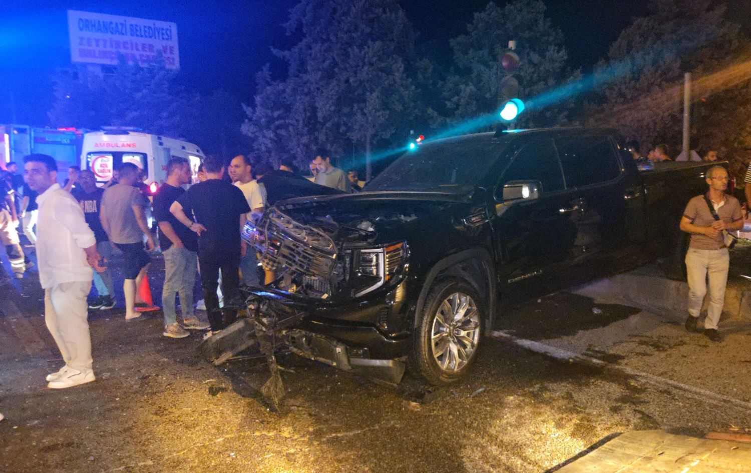 Dîmenê piştî qezayê\ Wêne: AA