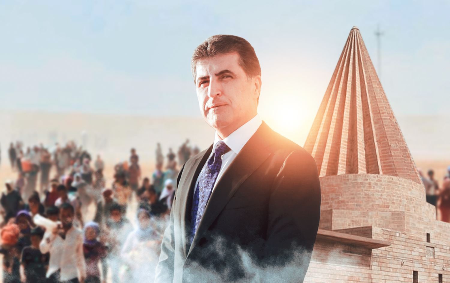 Nêçîrvan Barzanî /Wêne: Rûdaw Grafîk