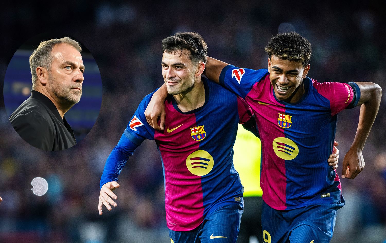 لامین، یامال و فلیک