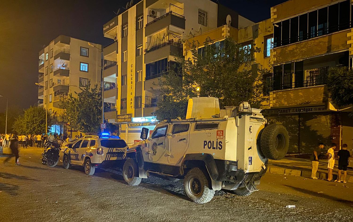 Polîs li cihê bûyerê ne\ Wêne: AA