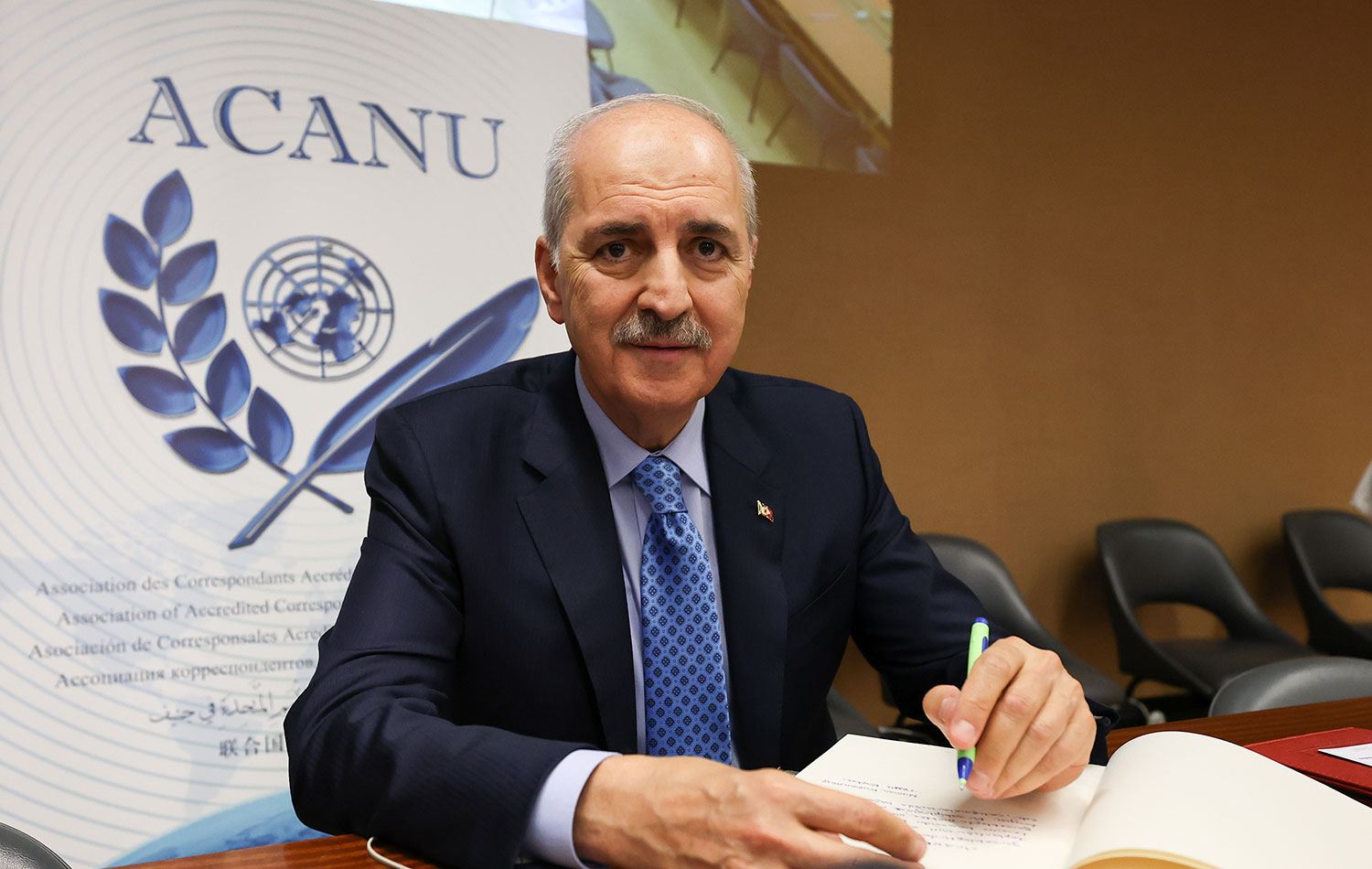 Türkiye Parlamentosu Başkanı Numan Kurtulmuş. / AA