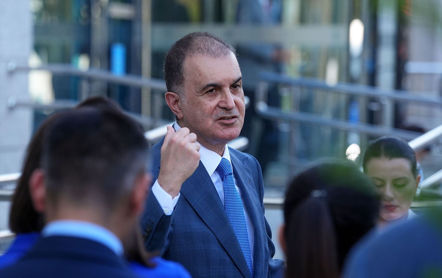 Berdevkê AK Partiyê Omer Çelîk / Wêne: AA