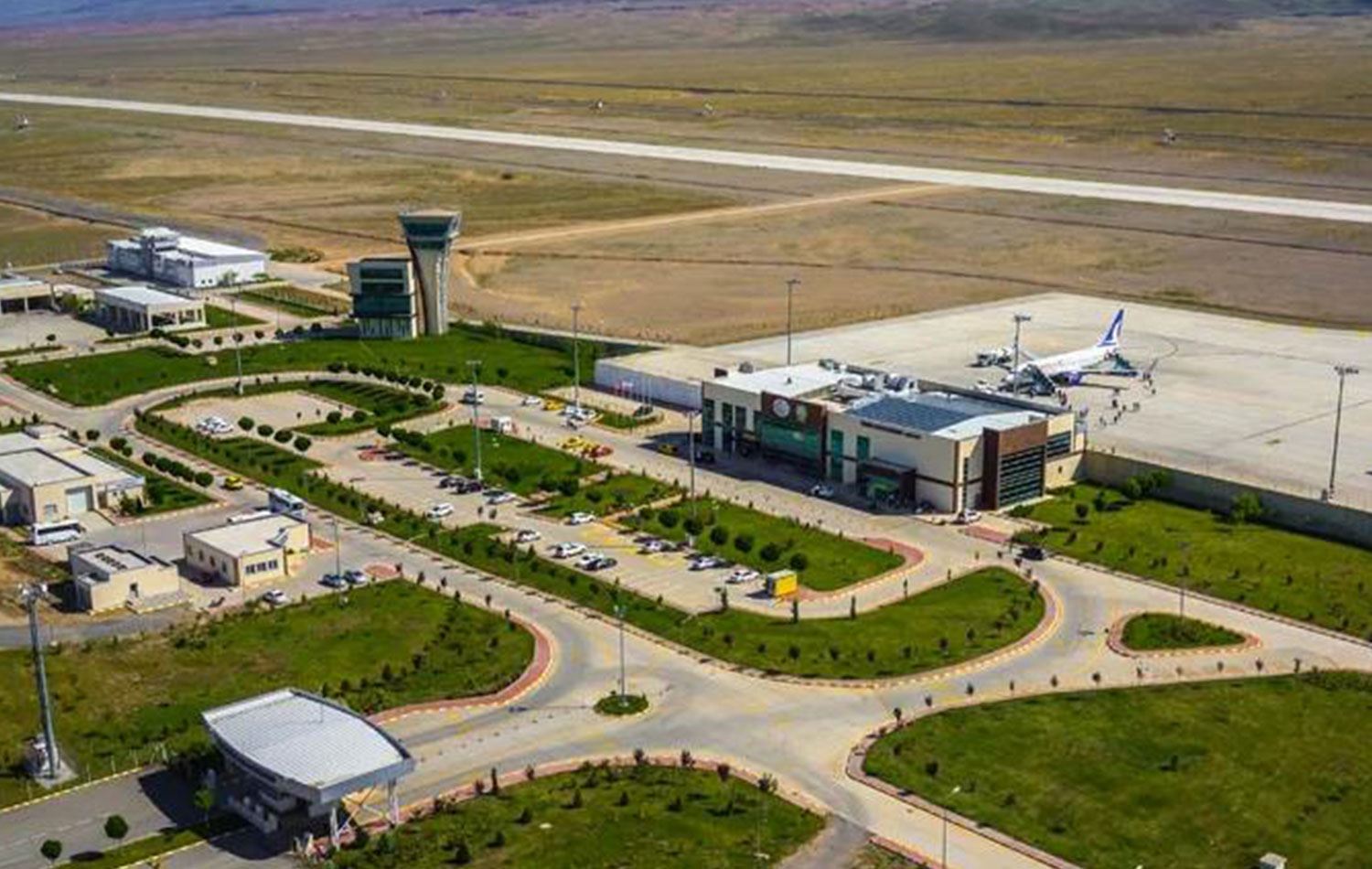 Iğdır havalimanı uluslararası hava trafiğine açıldı. / Foto: ANKA