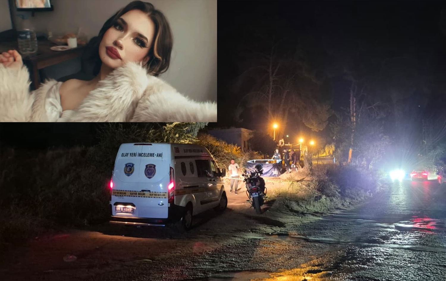 Aydın Adnan Menderes Üniversitesi öğrencisi 20 yaşındaki Teslime Hanedan, ormanlık alanda başından tabancayla vurulmuş halde ölü olarak bulundu